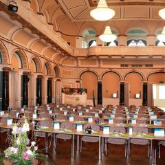 Einblick in den Großen Saal bei der Tagung des Hessischen Heilbäderverbandes