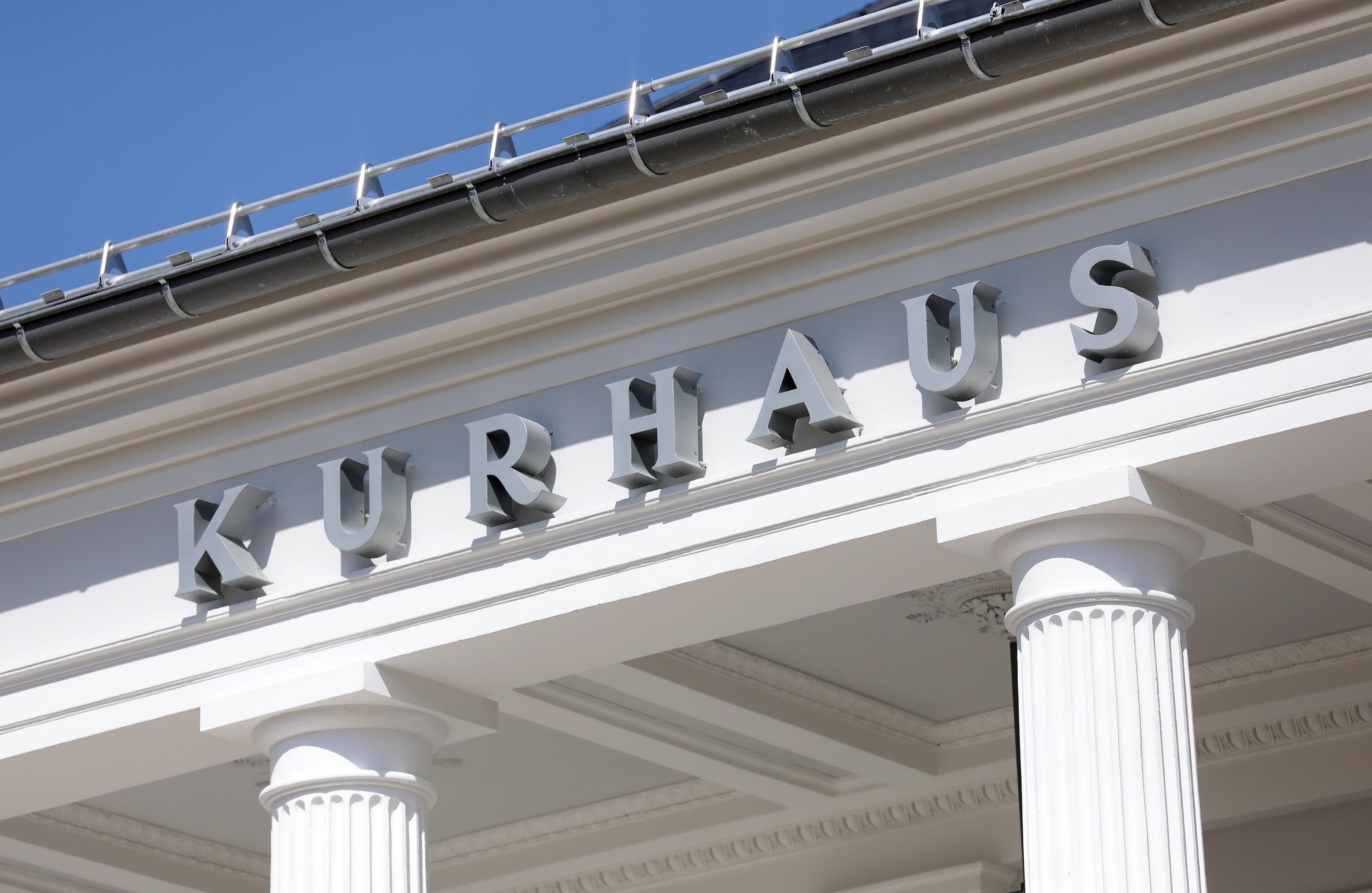 Schriftzug Kurhaus