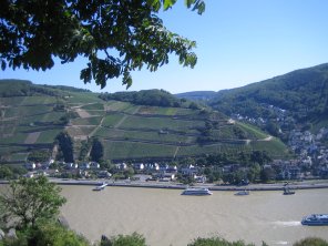 Rheinschifffahrt Rheinschifffahrt mit Blick auf Rüdesheim