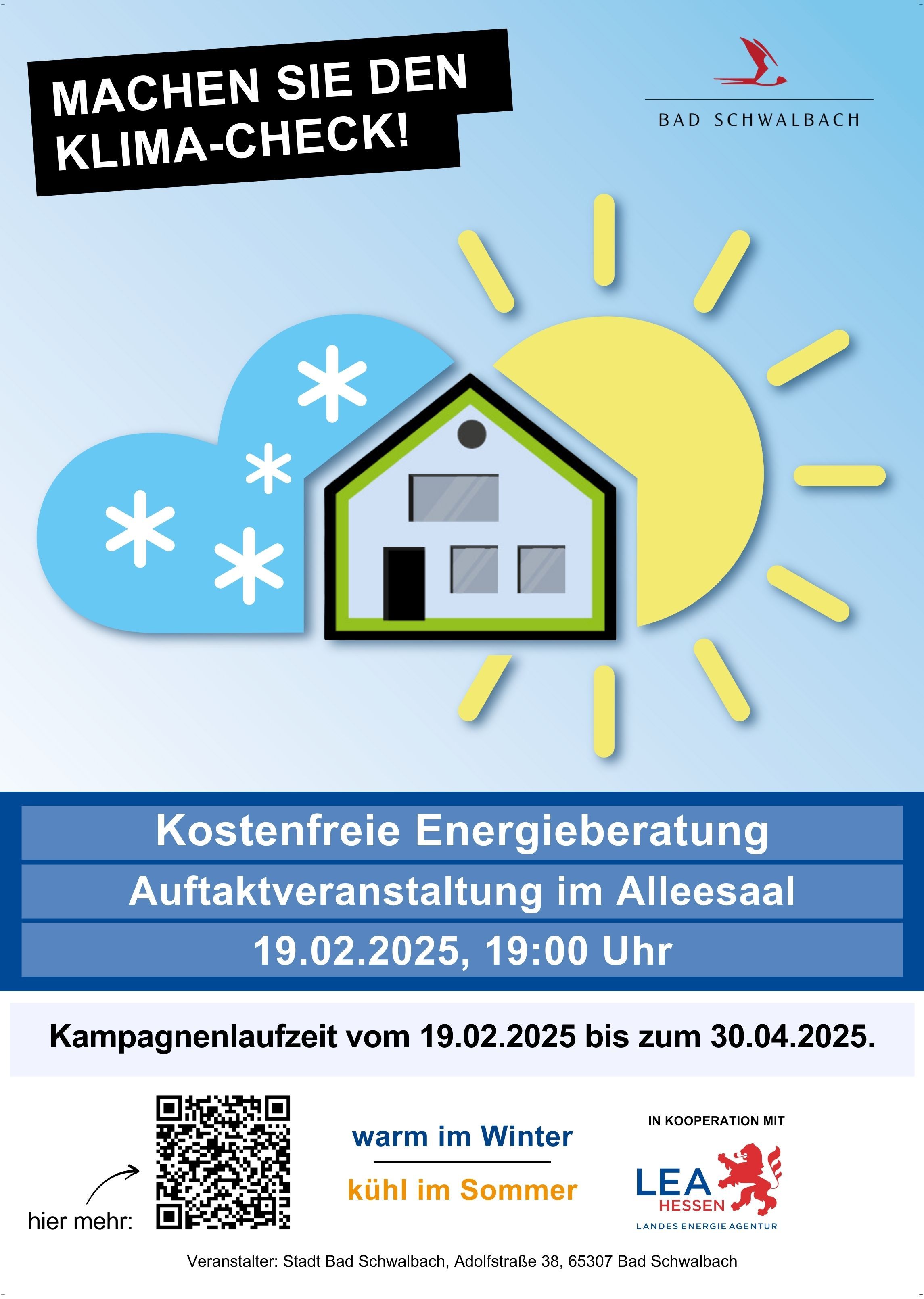 A1 Plakat Aufsuchende Energieberatung - Plakataushang A1 Plakat Aufsuchende Energieberatung - Plakataushang