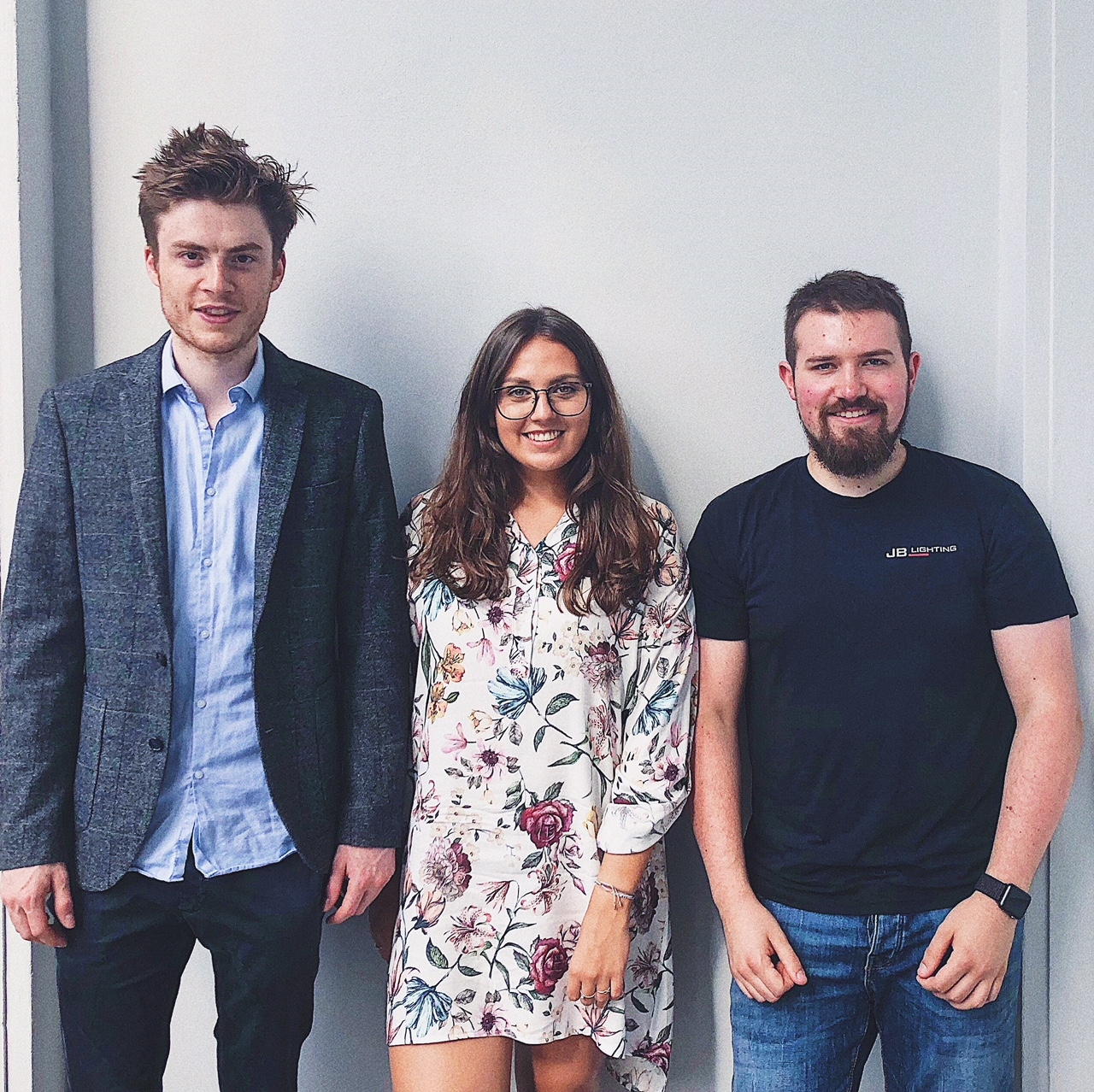 Das Organisationsteam: Marcel Opitz, Suad al Khalidi, Lukas Schmitz